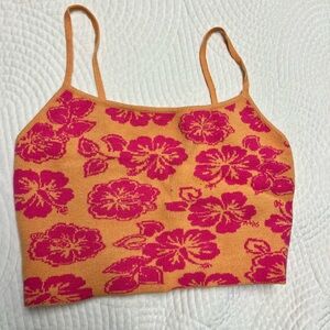 L.A. Hearts by PacSun Small pink and orange tank top